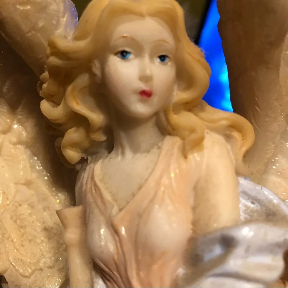 Seraphim Golden Angel & her Cherub! - Picture 5 of 15